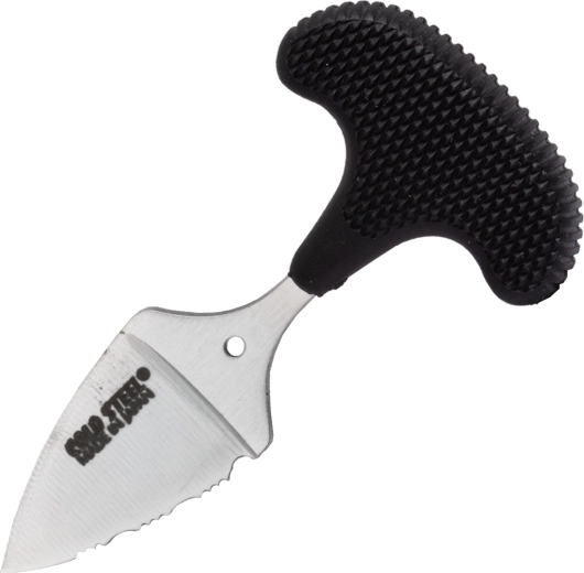 Mini nyomódaga COLD STEEL Mini Pal, 2,5 cm, fekete, Kray-Ex, Secure-Ex tok