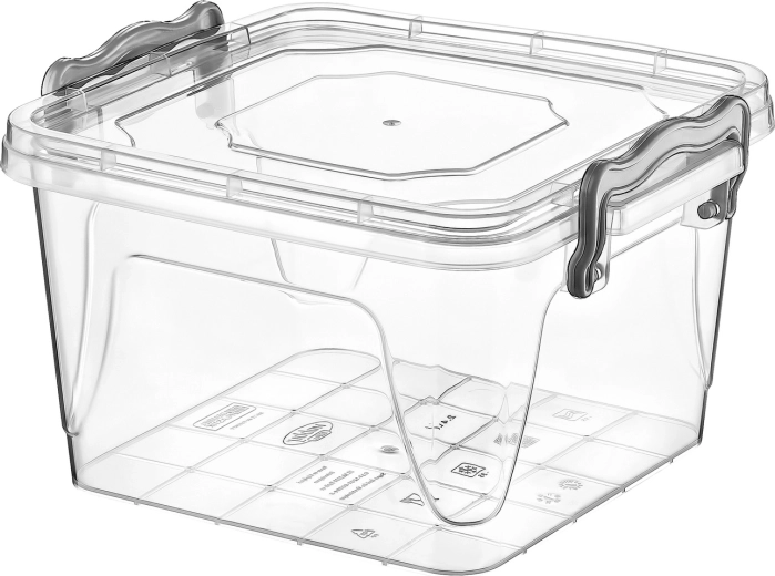 Multi Box 2,4 l élelmiszertartó klipszekkel