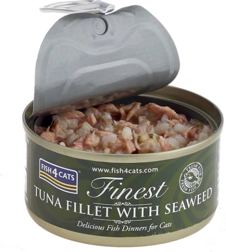 Macskakonzerv tonhallal és tengeri algákkal 70 g