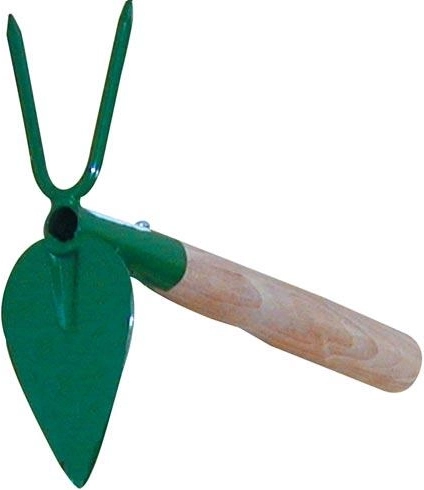 Szív alakú kapiró két tüskével, 24 cm-es nyéllel