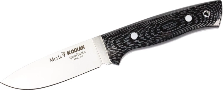 Muela Kodiak vadászkés 10 cm Micarta bőrtokkal
