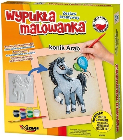 Domború festés – arab telivér