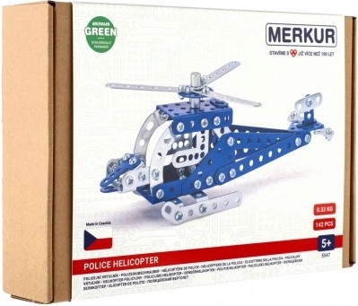 Merkúr Építőkészlet Rendőrségi helikopter