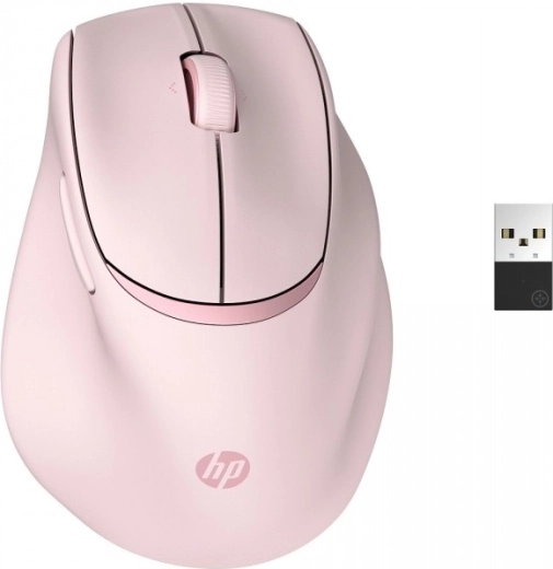 HP Tilt 720M ergonomikus egér, rózsaszín