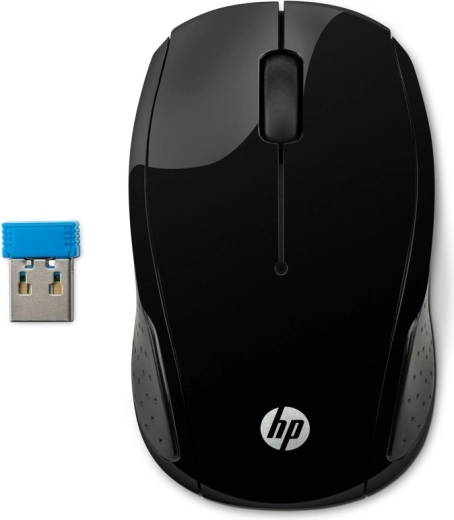 HP 200 vezeték nélküli egér, fekete