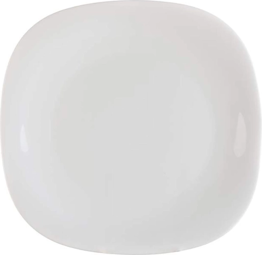 Parma desszertes tányér 20 × 20 cm fehér üveg