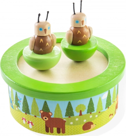 BIGJIGS TOYS woodland fa zenélő doboz