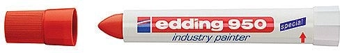 Edding 950 ipari pasztás jelölő, piros