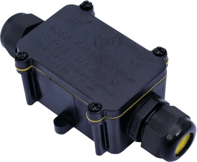 Solight IP68 vízálló csatlakozódoboz 4–11 mm-es kábelekhez