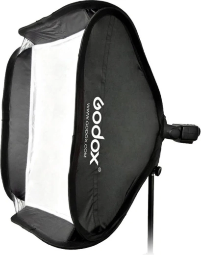 Godox összecsukható softbox S-típusú Bowens tartóval 50 × 50 cm