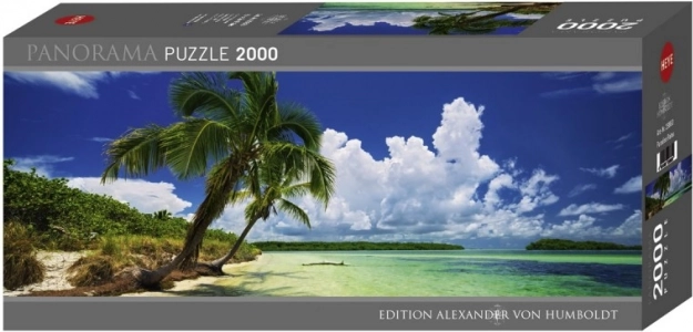 Heye 2000 darabos puzzle – paradicsomi pálmák