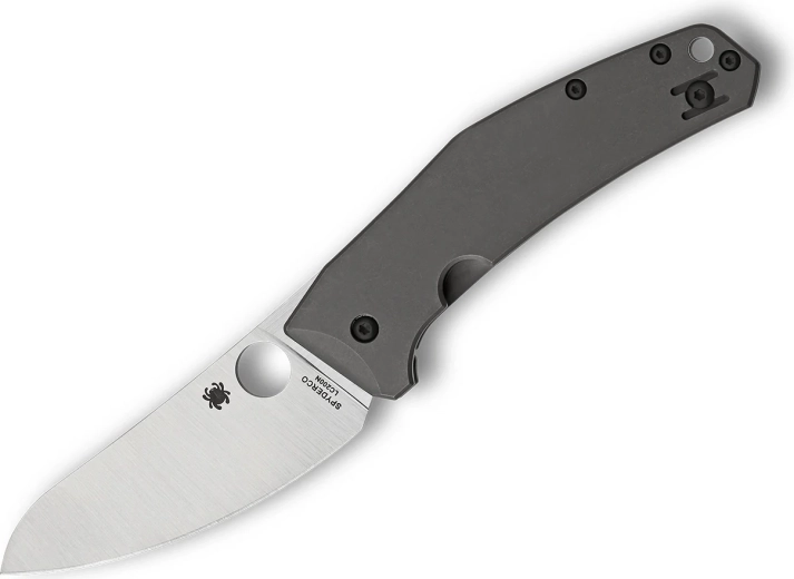 Spyderco SpydieChef zsebkés, titán, szatén, 8,4 cm