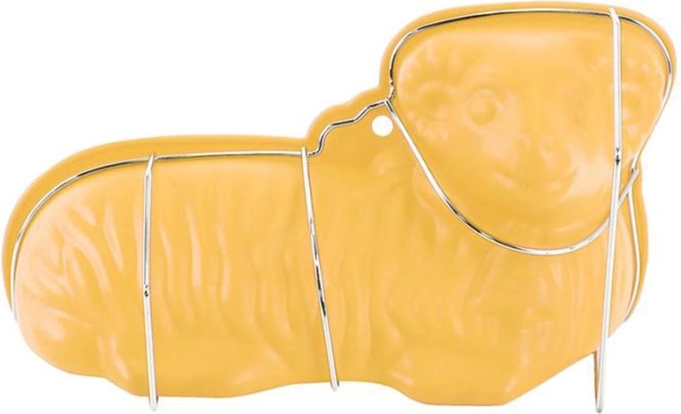 Szilikon bárány forma fém állvánnyal 32 × 16 × 9 cm