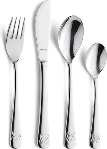 Amefa Maci gyerek evőeszközkészlet, 4 db