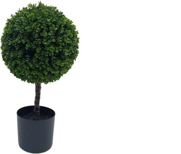 Műbuxus kaspóban, 65 cm