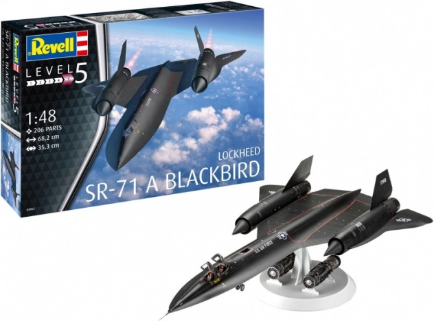 Lockheed SR-71 Blackbird 1/48 Műanyag Makett