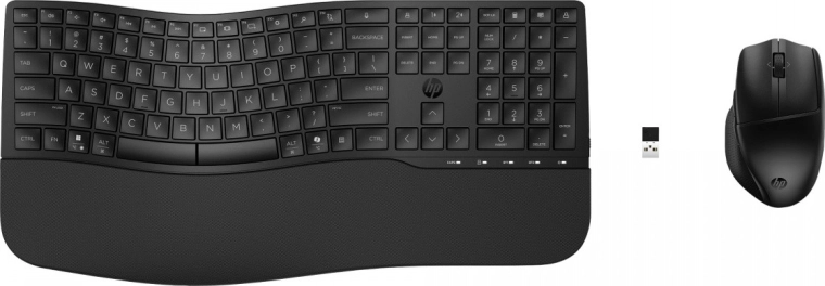 HP 680 Comfort Dual‑Mode vezeték nélküli billentyűzet és egér
