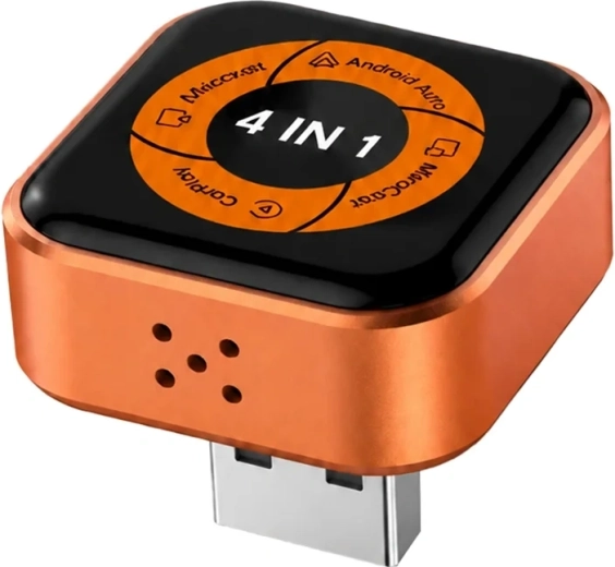 Carlinkit Mini Ultra 6 vezeték nélküli adapter 4 az 1-ben Apple CarPlay-hez és Android Auto-hoz