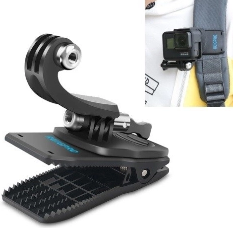 360°-ban forgatható RUIGPRO klipszes tartó akciókamerákhoz és DJI Osmo Actionhöz