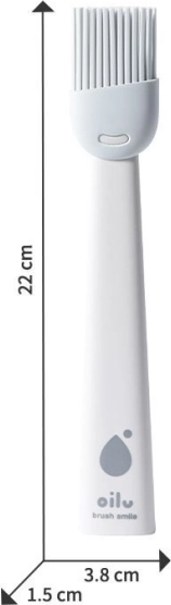 Szilikon kenőkecs Oilu fehér