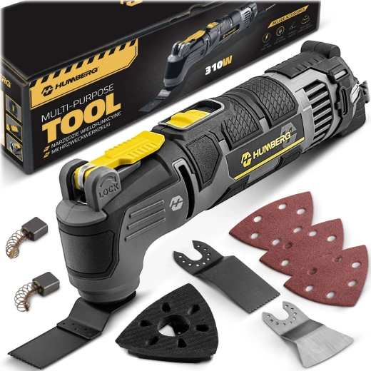 Multifunkciós oszcillációs csiszoló 3 az 1-ben 310 W HUMBREG HM-414