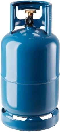 316V 10 kg-os propán-bután palack – visszaváltható nyomástartó edény