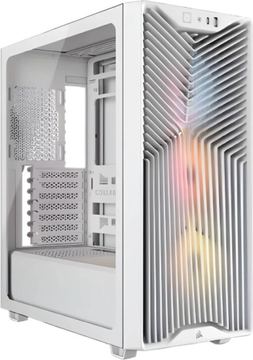 Corsair 3200D RS ARGB mid-tower ház fehér