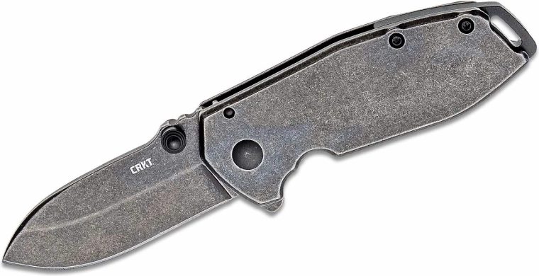 CRKT Squid Assisted Black fekete, asszisztált nyitású zsebkés