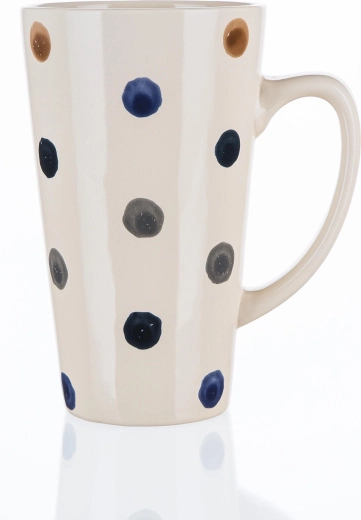 DOTS kerámia bögre 450 ml