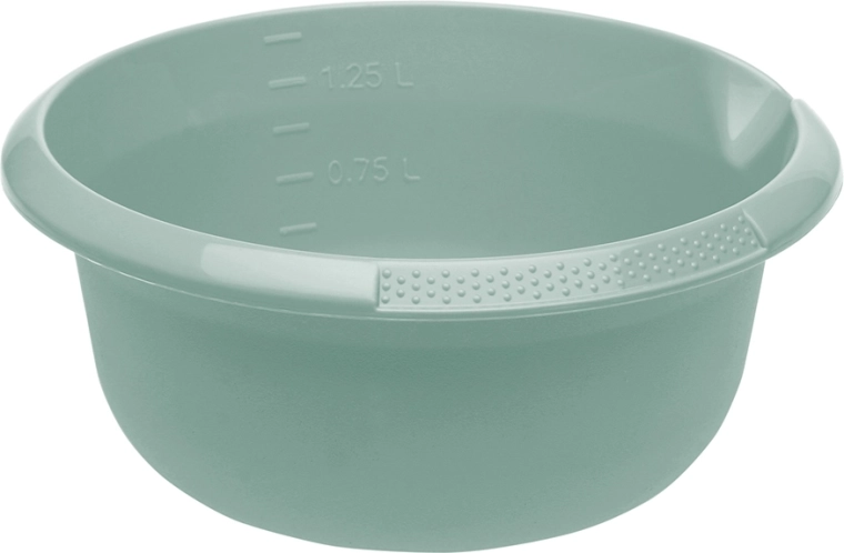 Kerek tál kiöntővel Nordic Green 20 cm, 1,5 l