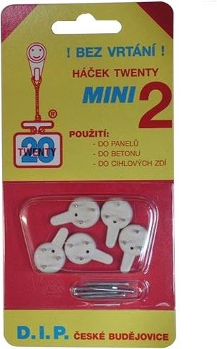 TW. Mini II PH kampó fehér (5 db)