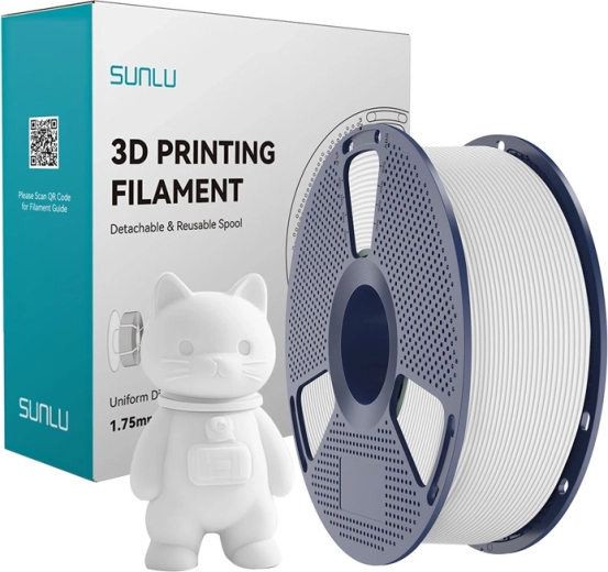 Sunlu PLA Matte filament fehér