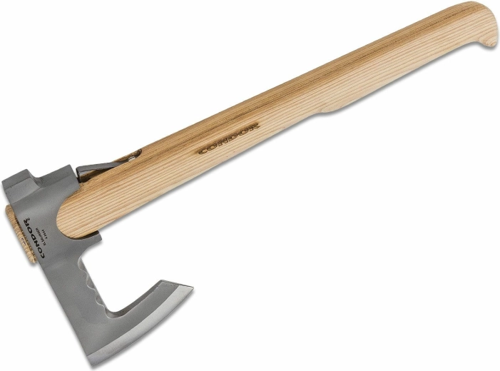 Condor Travelhawk kültéri fejsze bőrtokkal