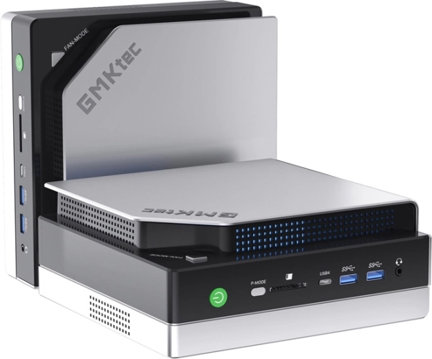 Gmktec evo-x2 mini PC AMD Ryzen AI Max+ 395-tel, 64 GB RAM-mal, 1 TB SSD-vel és Windows 11 Pro-val