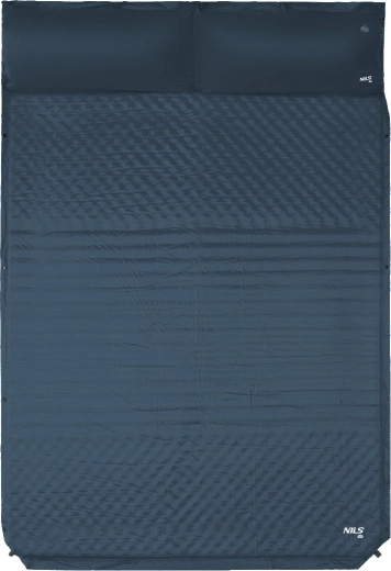 Önfelfújó, kétszemélyes matrac NILS CAMP NC4060, szürke