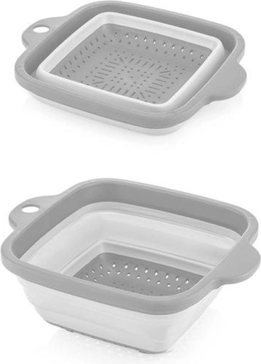 Kitchisimo összehajtható szűrő 25 × 21 cm