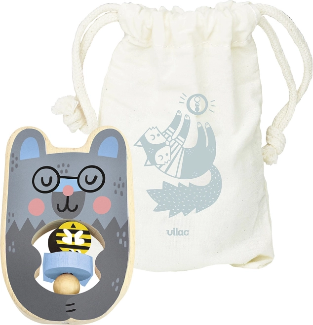 Vilac fa csörgő mackó