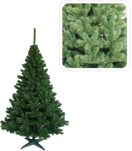Mesterséges karácsonyi jegenyefenyő 120 cm