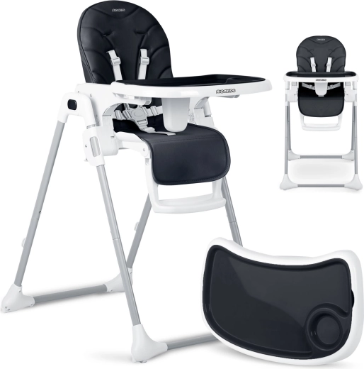 RICOKIDS Tulo etetőszék, fekete