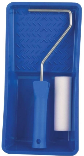 MAKOPOREN 10 cm-es festőkészlet tálcával, nyéllel és hengerrel