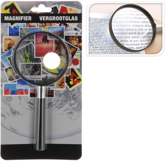 Zsebnagyító 60 mm, 2× nagyítással