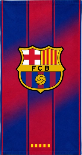 Gyorsan száradó FC Barcelona törölköző címerrel