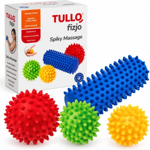 Tullo tüskés masszázsszett, 4 részes