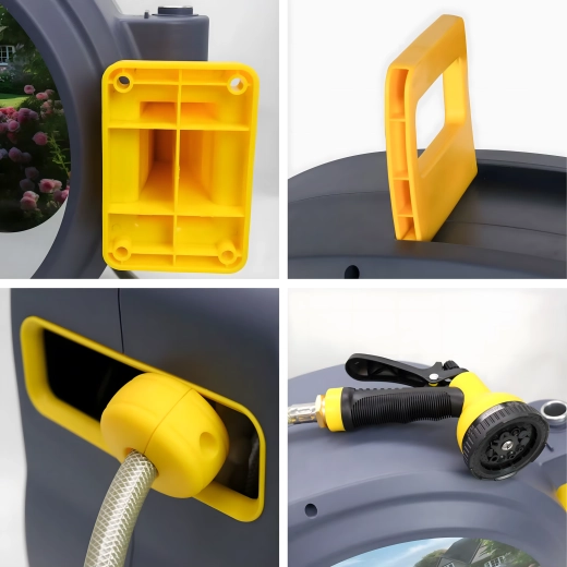 Fali automata kerti tömlődob 1/2" 30 m – készlet