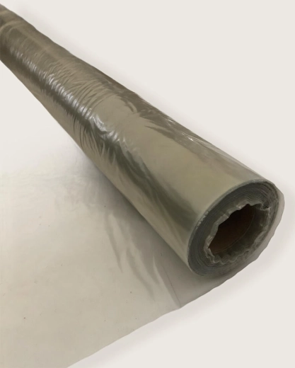 Építési védőfólia félhüvely 2 × 50 m, 50 µm, átlátszó