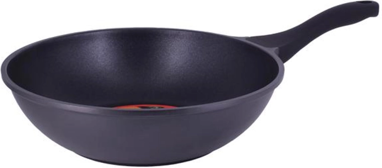 Kitchisimo Gourmet wok serpenyő 28 cm tapadásmentes felülettel