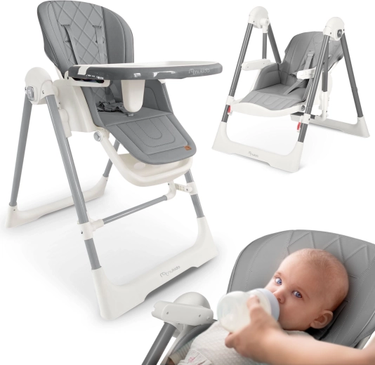 Nukido Elite szürke 3 az 1-ben etetőszék