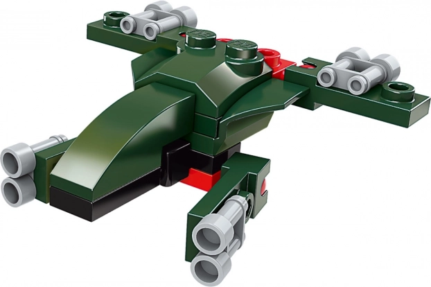 Qman Squros 3 az 1-ben harci repülő Batwings – mini építőkészlet