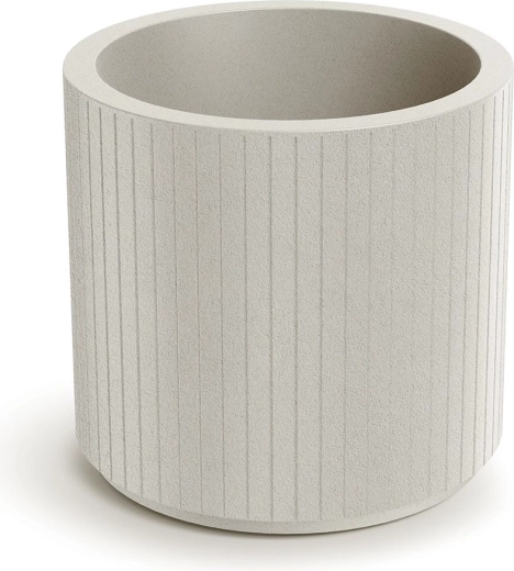 Coro Round virágtartó 48 cm homokszín