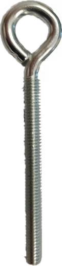 Zárt szem metrikus menettel M8 × 80, horganyzott (75 db)